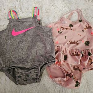 Infant Girls One Piece Bathing Suit Bundle